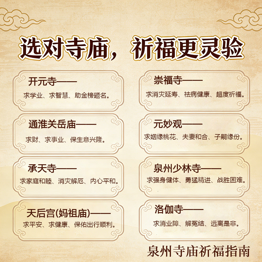 DIY定制寺庙、祠堂的祈福业务